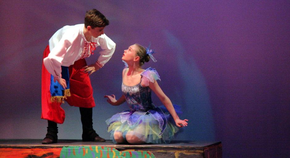 Two ballet dancers