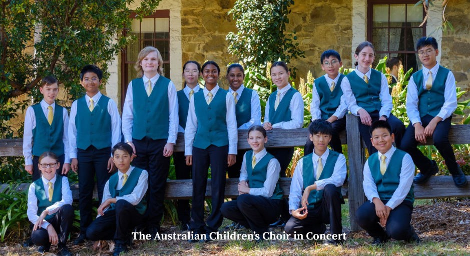 The Australian Children's Choir in Concert!