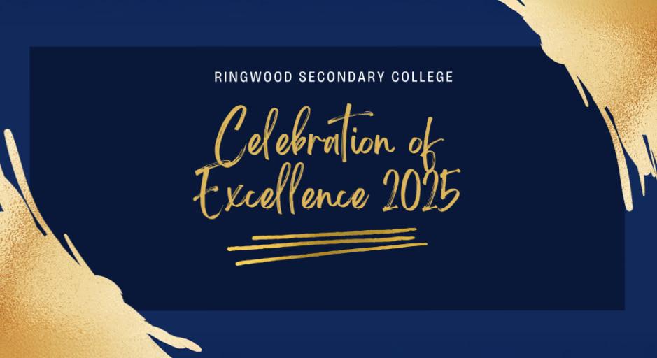 Ringwood Secondary College 'Night of Excellence' - a celebration of our high achievers.