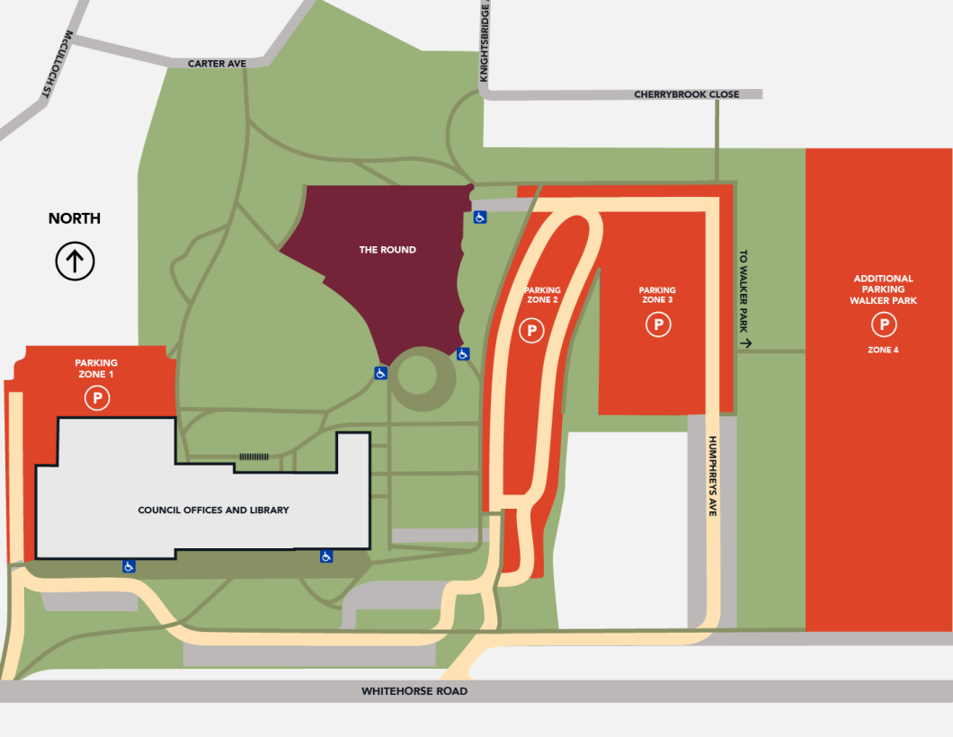 Evening Parking Map