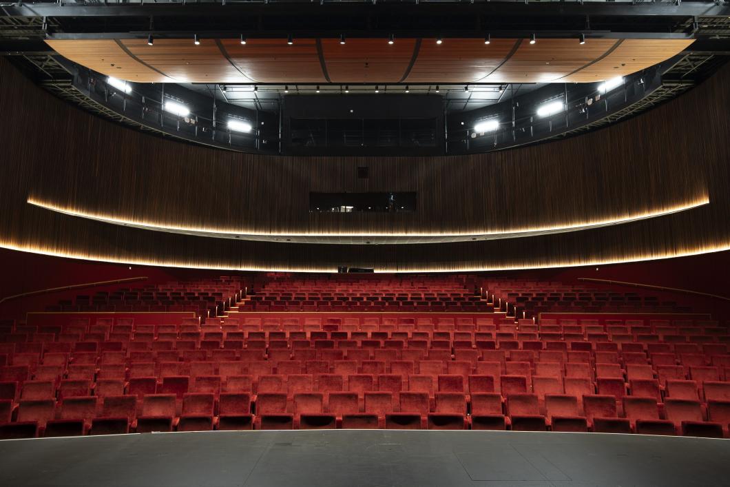 The Round Theatre from the stage. 