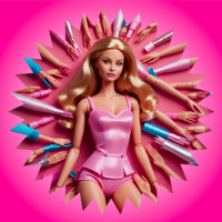 Barbie image used to promote the show Life in Plastic